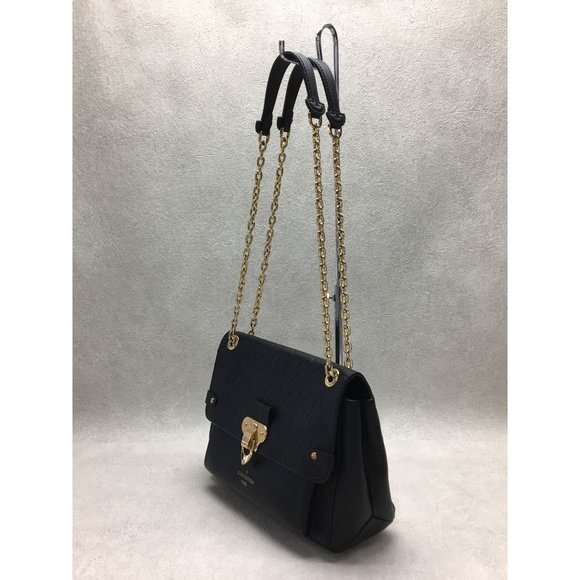 Louis Vuitton Vavin PM Empreinte Leather Shoulder Bag Black - Picture 2 of 6